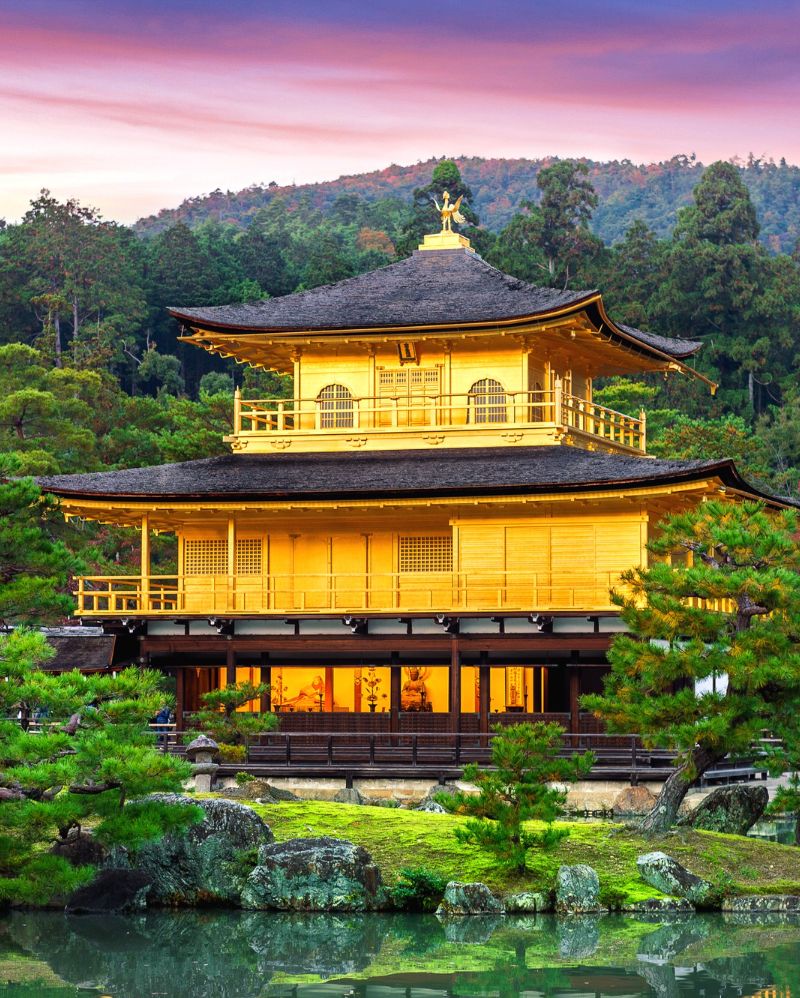 Kinkaku-ji-området